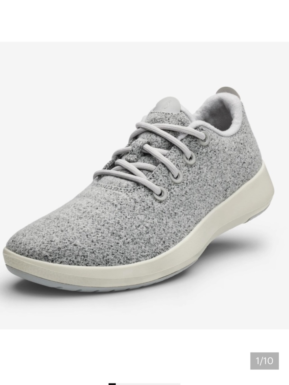 Allbirds Women's Wool Runner Mizzles Sneakers Light Grey